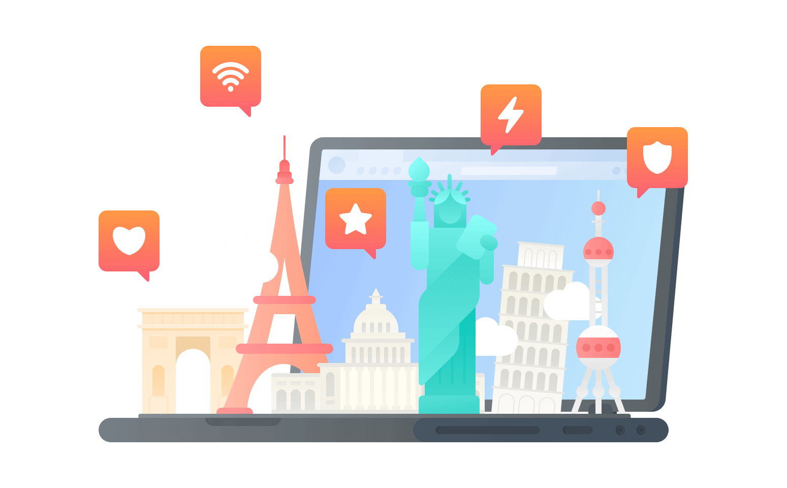 在英属印弟安海城连接到中国vpn - SPEEDCN